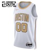 Dres Boston Celtics Prilagođeni Nike 2025-26 City Edition Bijela Swingman - Dječji